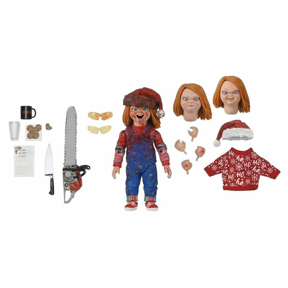 Action Figures | Chucky: Ultimate 7 Inch Scale Action Figure: Chucky (TV Holiday Edition) Action Figures Action Figures