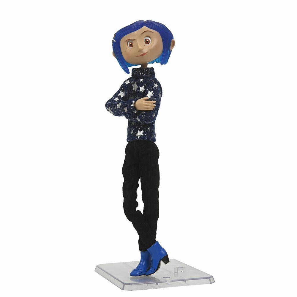 Action Figures | Coraline: 7 Inch Scale Articulated Figure: Coraline In Star Sweater Action Figures Action Figures