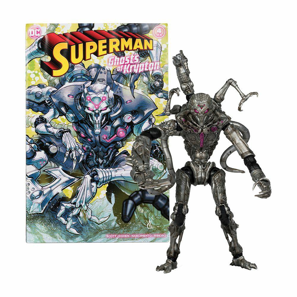 Action Figures | DC Direct: Page Punchers Action Figure With Comic: Brainiac (Superman: Ghosts Of Krypton) Action Figures Action Figures