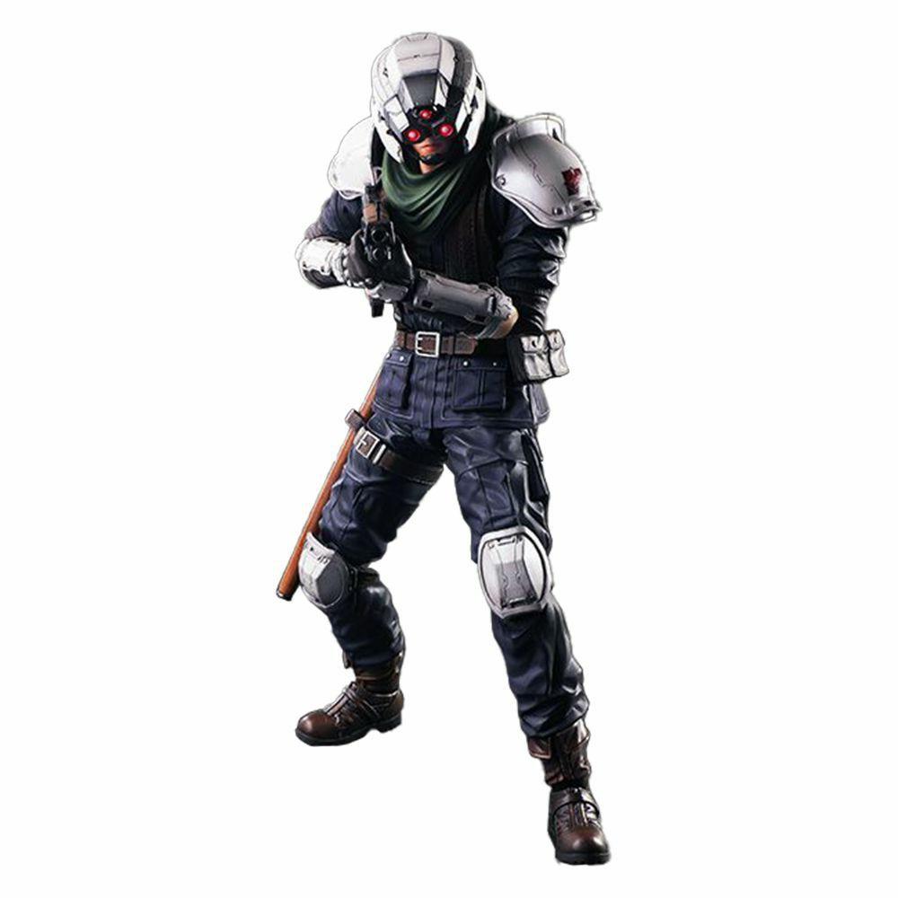 Action Figures | Final Fantasy VII: Remake: Play Arts Kai Action Figure: Shinra Security Officer Action Figures Action Figures