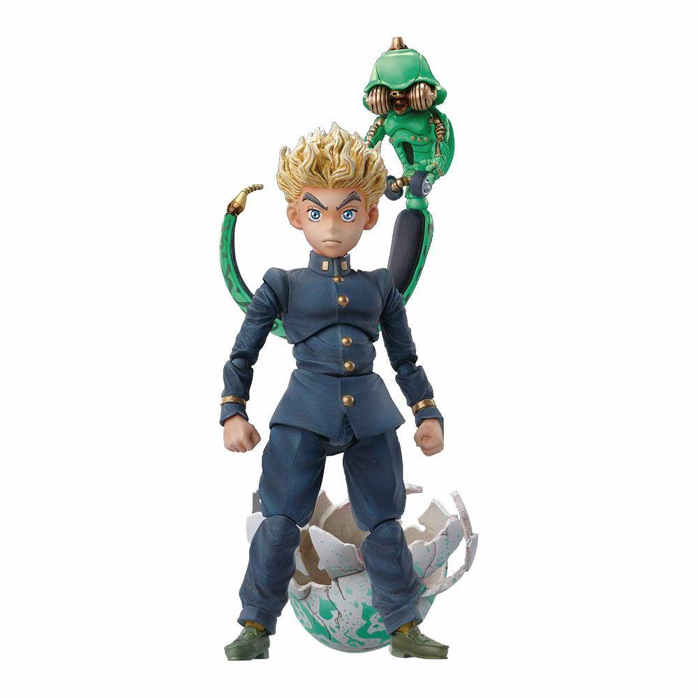 Action Figures | Jojo’s Bizarre Adventure: Part 4: Diamond Is Unbreakable: Chozokado: Super Action Statues Action Figure: Koichi Hirose & EC (Act 1 Re-Run) Action Figures Action Figures