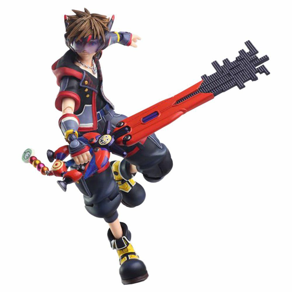 Action Figures | Kingdom Hearts III: Play Arts Kai Action Figure: Sora (Version 2) Action Figures Action Figures