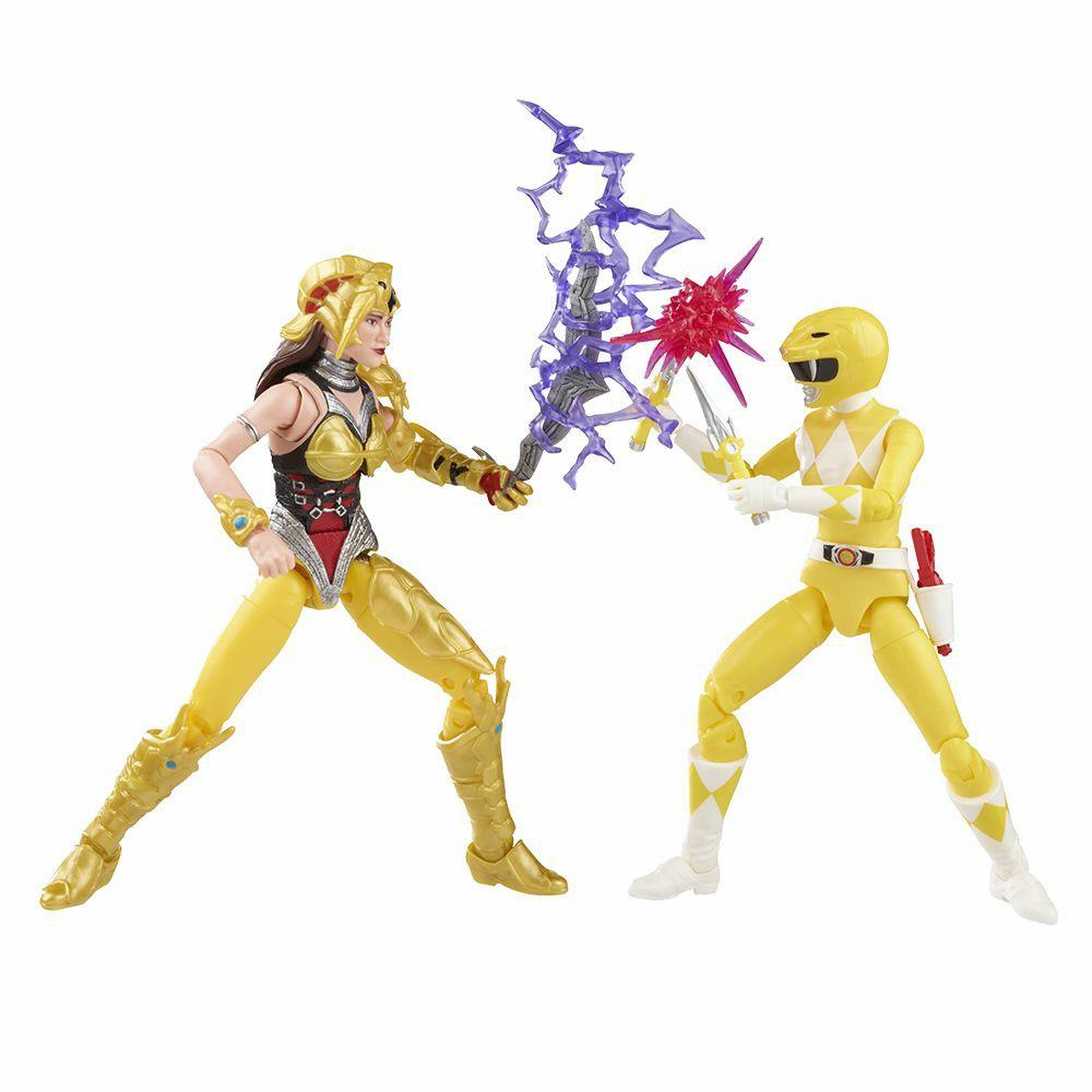 Action Figures | Mighty Morphin Power Rangers: Lightning Collection Action Figure 2-Pack: Yellow Ranger Aisha Vs Scorpina Action Figures Action Figures