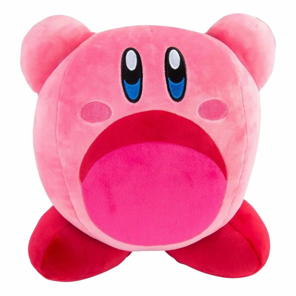 Soft Toys, Dolls, & Plush | Kirby: Club Mocchi Mocchi Plush: Inhaling Kirby Soft Toys, Dolls, & Plush Soft Toys, Dolls, & Plush