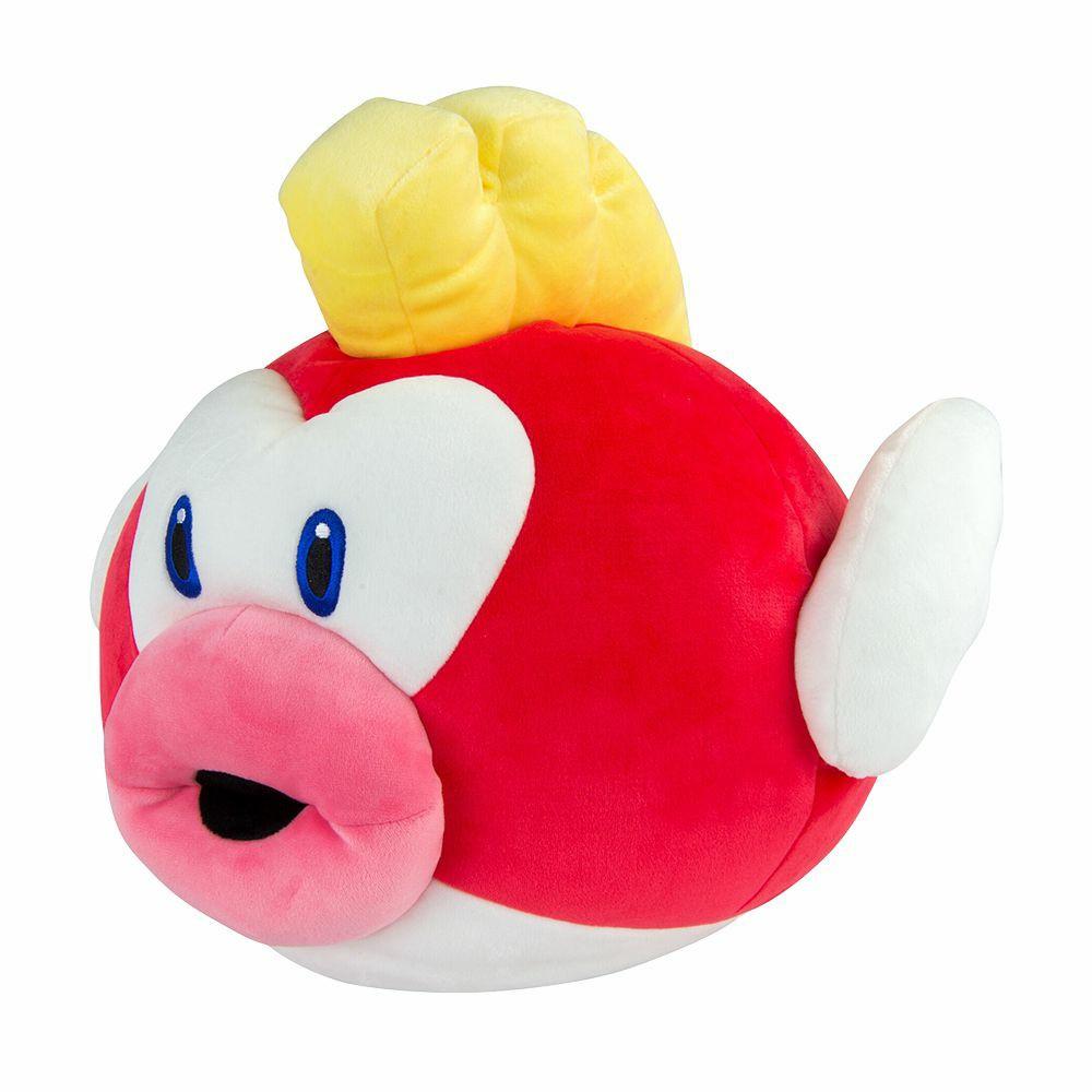 Soft Toys, Dolls, & Plush | Super Mario: Club Mocchi Mocchi Mega Plush: Cheep Cheep Soft Toys, Dolls, & Plush Soft Toys, Dolls, & Plush