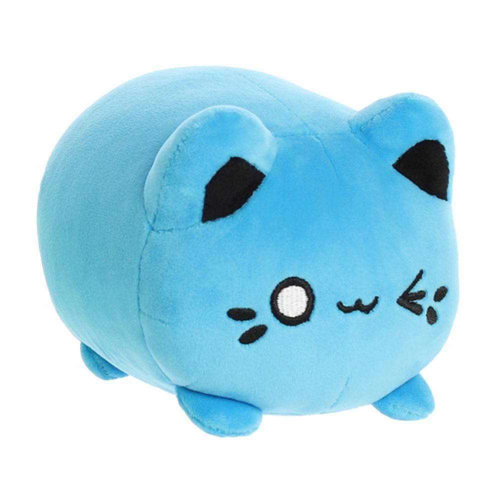 Soft Toys, Dolls, & Plush | Tasty Peach: Plush: Electric Blue Meowchi Soft Toys, Dolls, & Plush Soft Toys, Dolls, & Plush