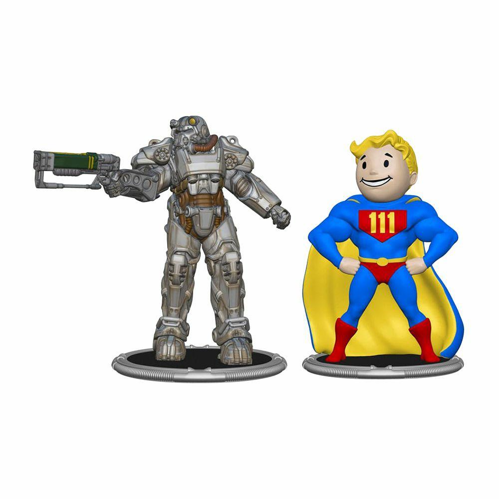 Statues & Busts | Fallout: Mini Figure 2-Pack: C T-60 & Vault Boy (Power) Statues & Busts Statues & Busts