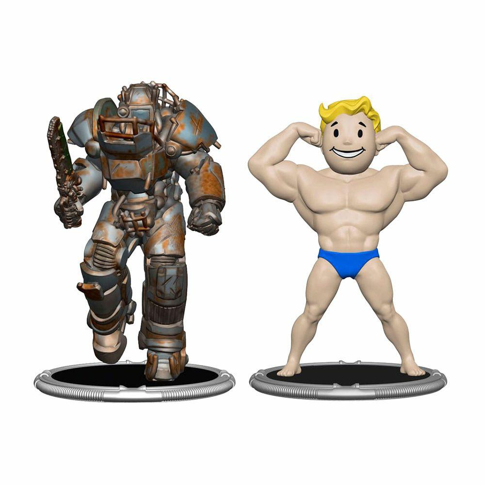 Statues & Busts | Fallout: Mini Figure 2-Pack: E Raider & Vault Boy (Strong) Statues & Busts Statues & Busts