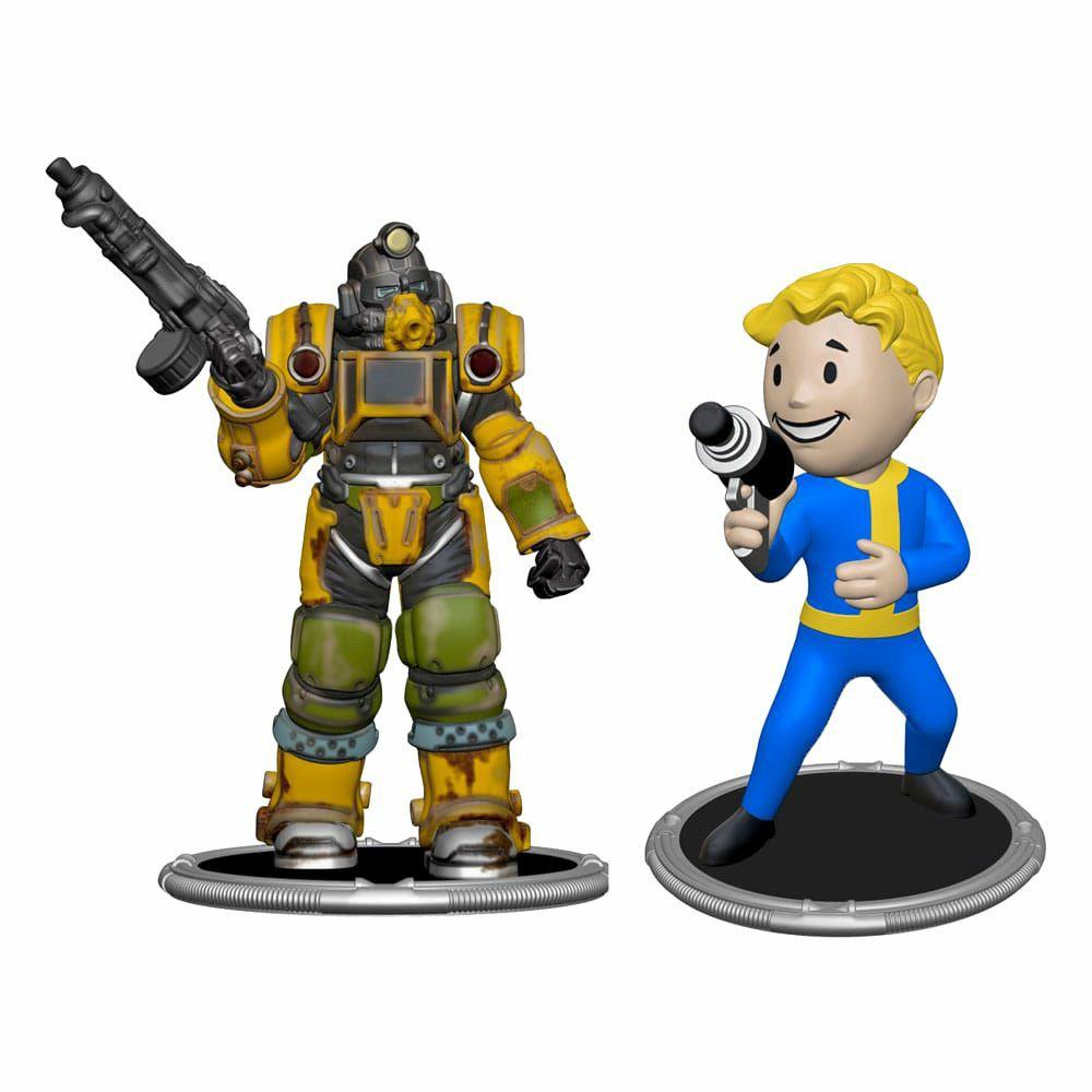 Statues & Busts | Fallout: Mini Figure 2-Pack: Excavator & Vault Boy (Gun) Statues & Busts Statues & Busts