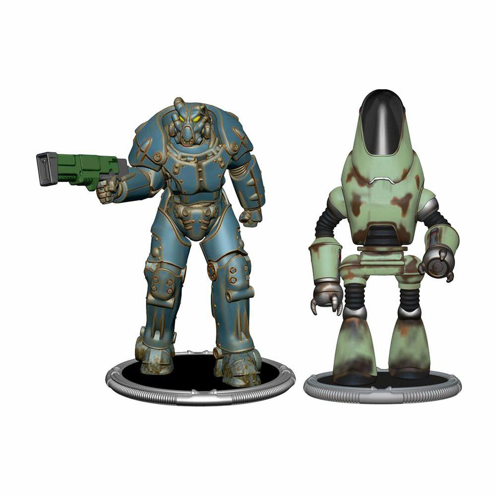 Statues & Busts | Fallout: Mini Figure 2-Pack: X01 & Protectron Statues & Busts Statues & Busts