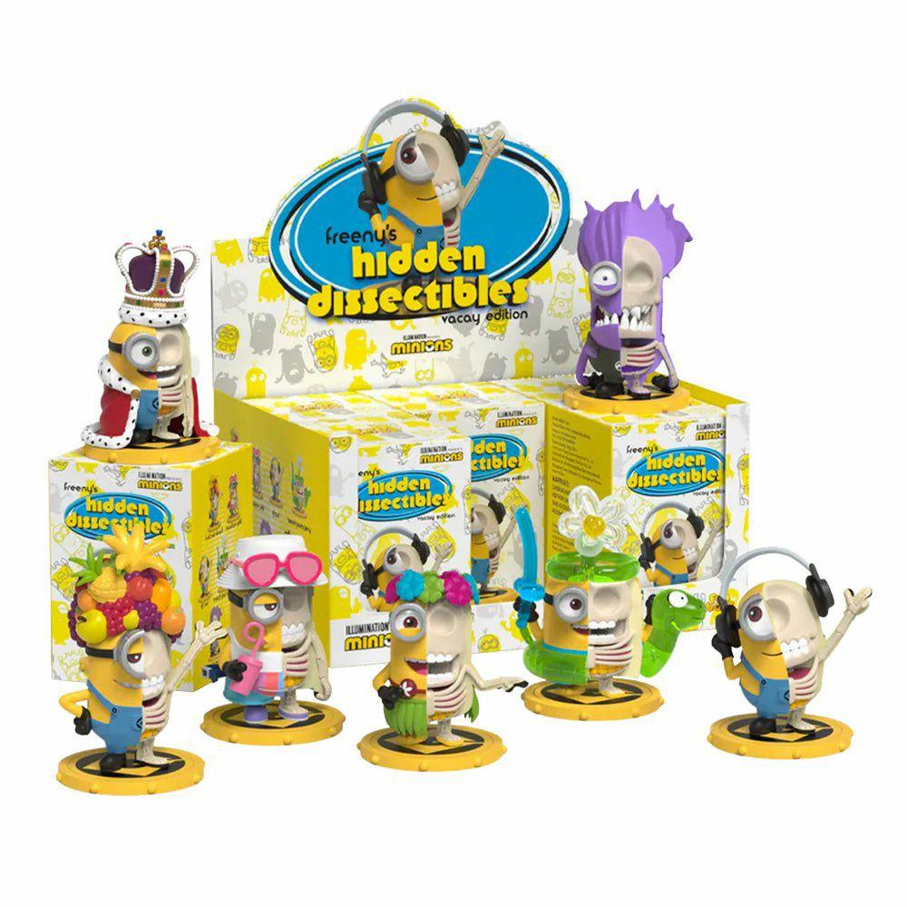 Statues & Busts | Freeny’s Hidden Dissectibles: Blind Box Figurine: Minions Series 1 – Vacay Edition (1 Pcs) Statues & Busts Statues & Busts