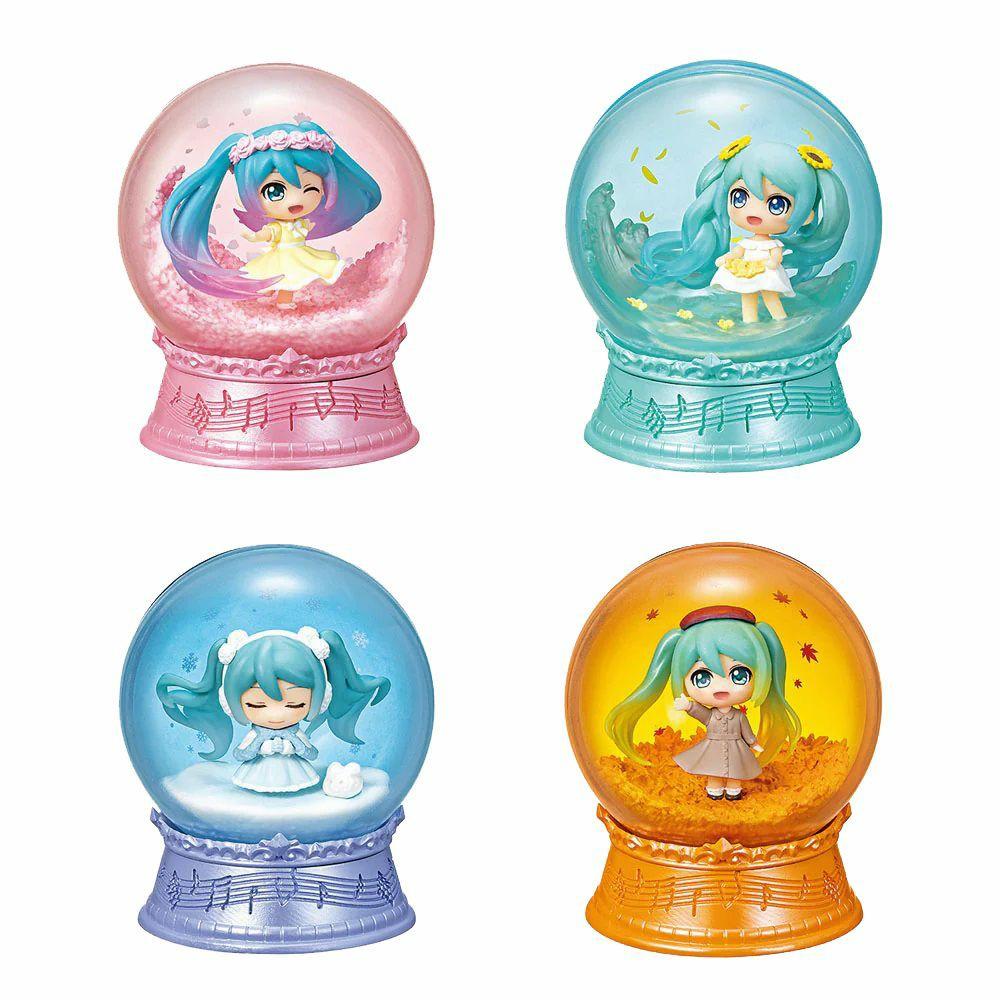 Statues & Busts | Hatsune Miku: Mini Snowglobes Scenery Domes (1 Pcs) Statues & Busts Statues & Busts