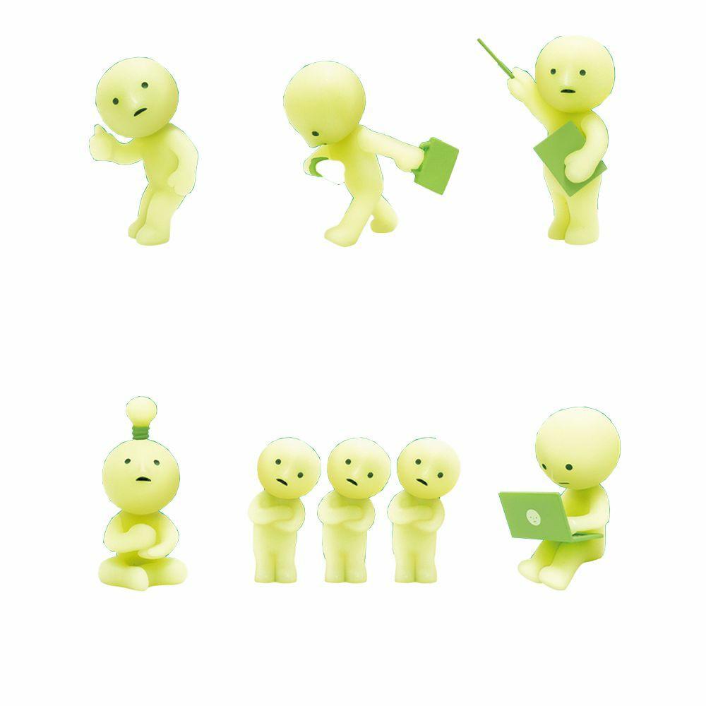 Statues & Busts | Smiski: Glow In The Dark Mini Figure: At Work (1 Pcs) Statues & Busts Statues & Busts