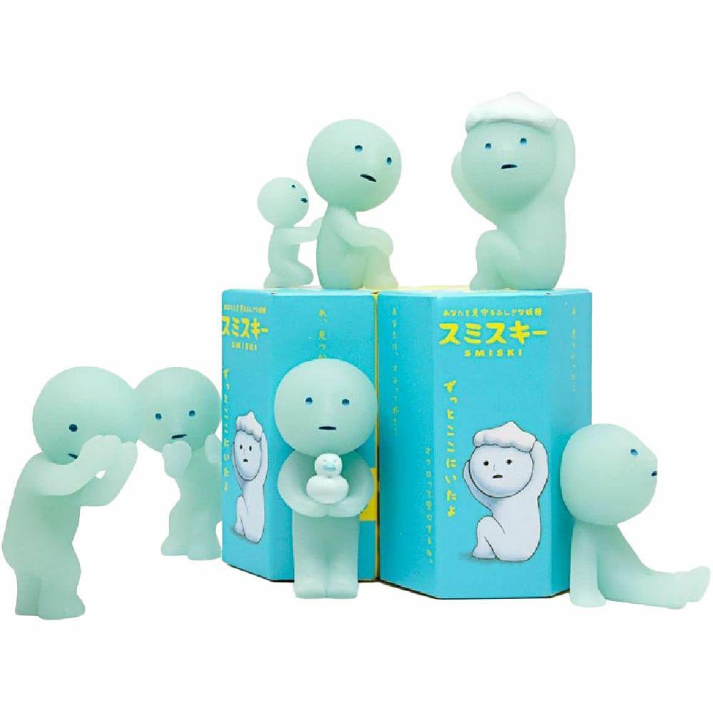 Statues & Busts | Smiski: Glow In The Dark Mini Figure: Bath (1 Pcs) Statues & Busts Statues & Busts