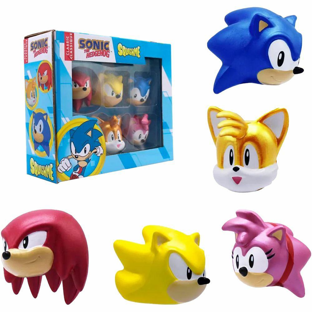 Statues & Busts | Sonic The Hedgehog: SquishMe Figure Set: 5 Pack Statues & Busts Statues & Busts