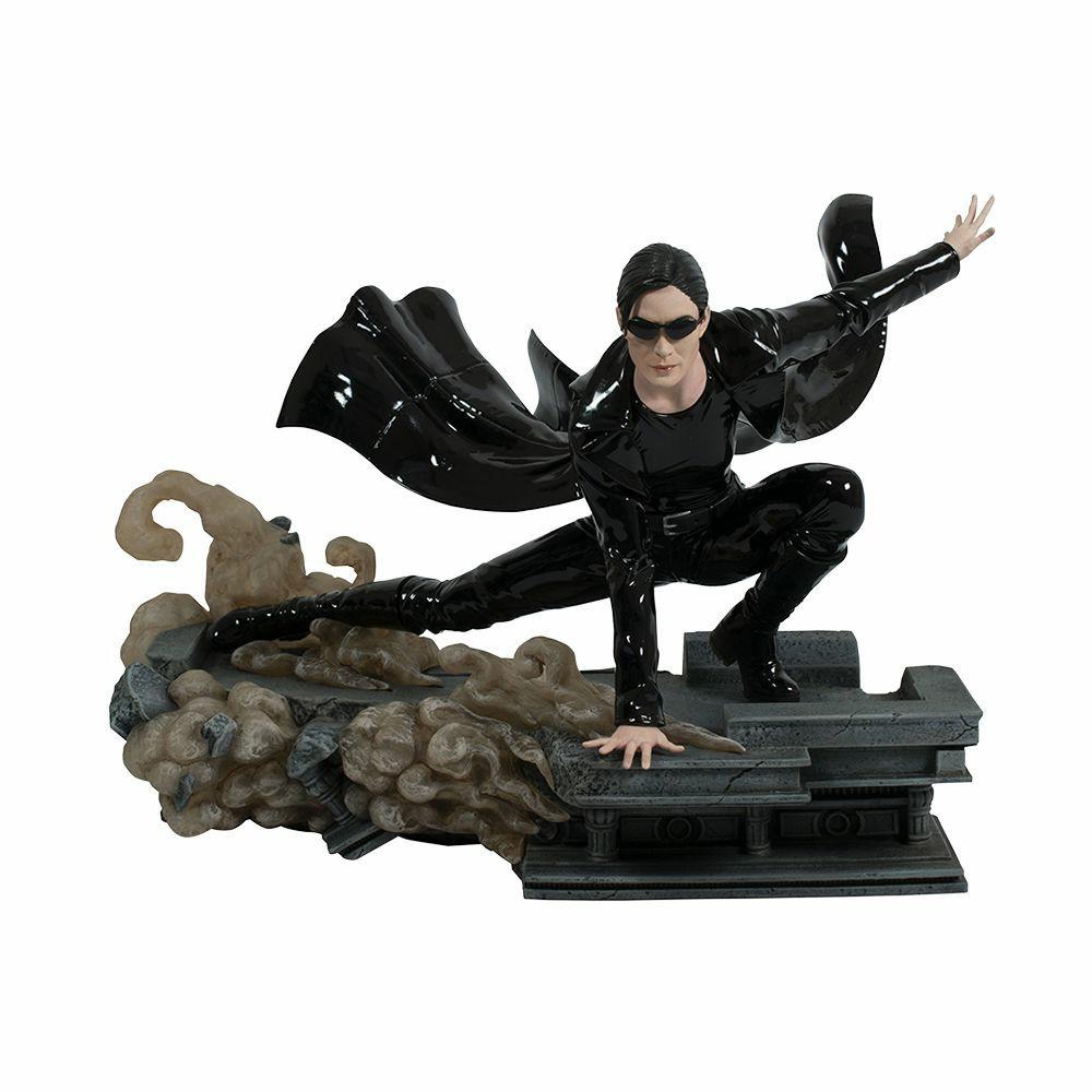 Statues & Busts | The Matrix: Gallery Diorama PVC Statue: Trinity Statues & Busts Statues & Busts