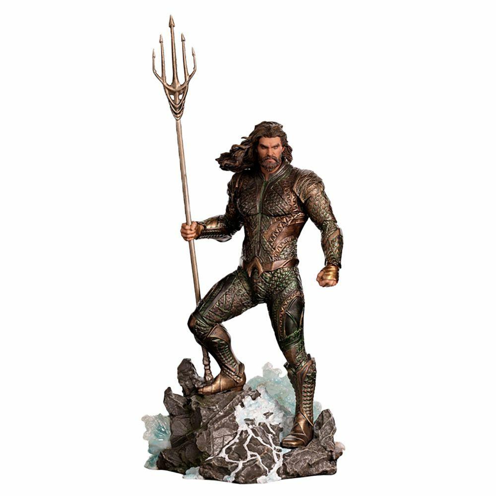 Statues & Busts | Zack Snyder’s Justice League: Art Scale Statue: Aquaman Statues & Busts Statues & Busts