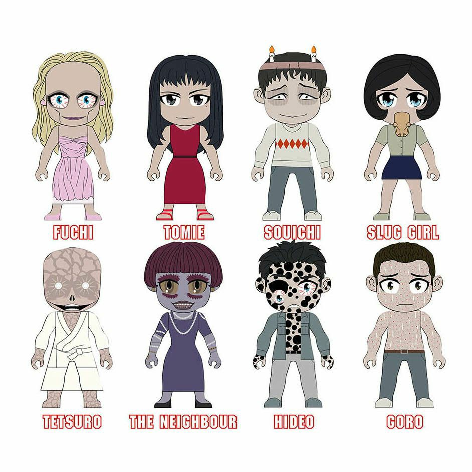 Vinyl | Junji Ito: TITANS: Kawaii Collection (Complete Display) Toys & Collectibles Vinyl